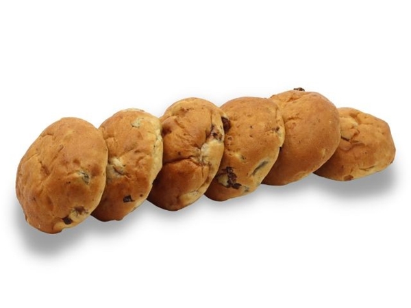 Mini Krentenbollen&nbsp;per 6 verpakt